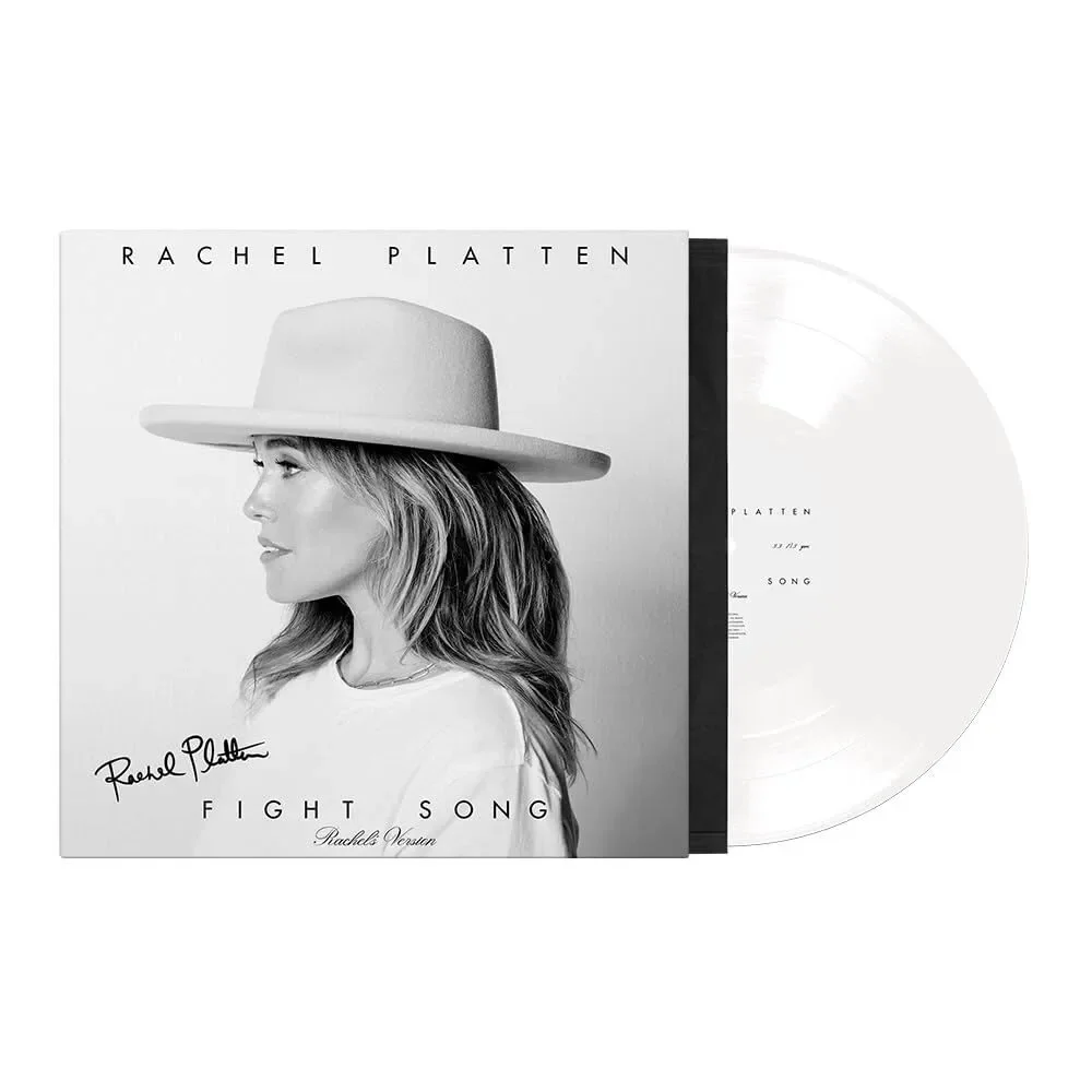 Fight Song 2025 White Vinyl LP (Signed Cover), Rachel Platten